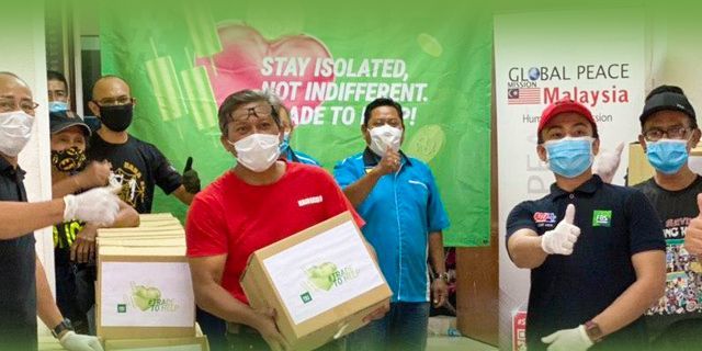 मलेशिया में दान का कार्यक्रम 